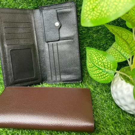 Fashionable Long Wallet (Black Color)