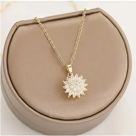 Sunflower Necklace