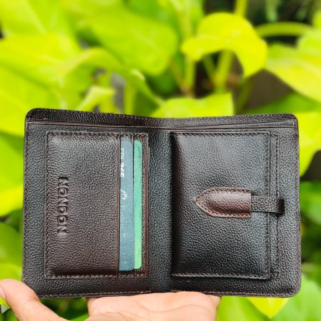 Vertical Bi Fold Wallet(Chocklet)